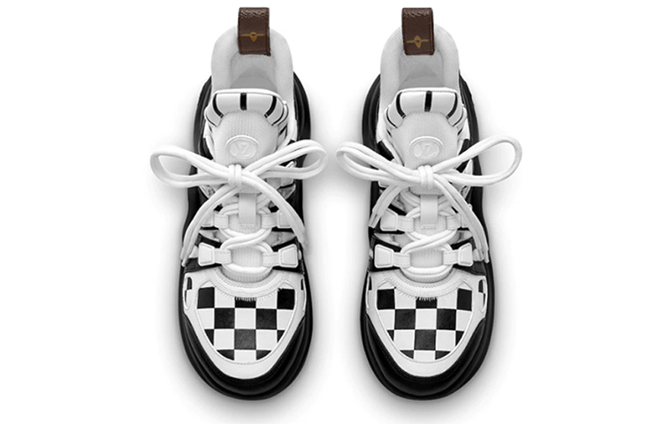 Lookbook (W) Louis Vuitton LV ARCHLIGHT Sportschuhe ''Schwarz Weiß'' 1A67EC