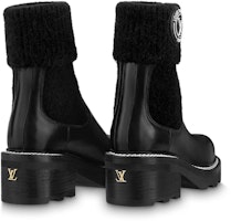 (W) Louis Vuitton LV Beaubourg Sepatu Boot Ankle 'Hitam' 1AABU1 Shop (W) Louis Vuitton LV Beaubourg Sepatu Boot Ankle 'Hitam' 1AABU1