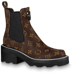 Louis Vuitton 路易威登 Beaubourg 潮流時尚粗跟高幫短靴 女款 棕色 Order Louis Vuitton 路易威登 Beaubourg 潮流時尚粗跟高幫短靴 女款 棕色