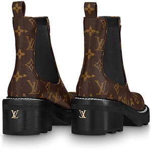 Louis Vuitton 路易威登 Beaubourg 潮流時尚粗跟高幫短靴 女款 棕色 Shop Louis Vuitton 路易威登 Beaubourg 潮流時尚粗跟高幫短靴 女款 棕色