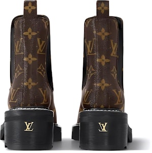 Louis Vuitton 路易威登 Beaubourg 潮流時尚粗跟高幫短靴 女款 棕色 Purchase Louis Vuitton 路易威登 Beaubourg 潮流時尚粗跟高幫短靴 女款 棕色