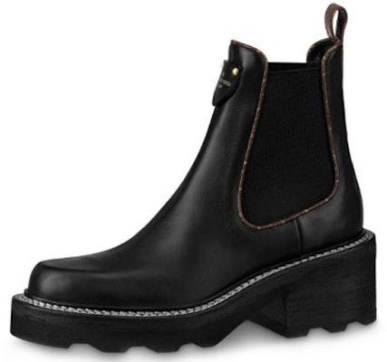 (Women) Louis Vuitton LV Beaubourg Chlsea Boots 'Black Brown White' 1A8947 Buy (Women) Louis Vuitton LV Beaubourg Chlsea Boots 'Black Brown White' 1A8947