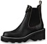 Buy (W) Louis Vuitton LV Beaubourg Chelsea Boots 'Hitam Coklat Putih' 1A8947