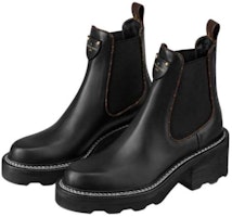 (W) Botas Chelsea Louis Vuitton LV Beaubourg 'Negro Marrón Blanco' 1A8947 Shop (W) Botas Chelsea Louis Vuitton LV Beaubourg 'Negro Marrón Blanco' 1A8947