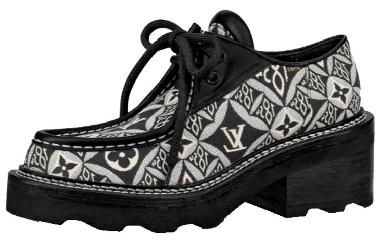 (Women) Louis Vuitton LV Beaubourg Loafers 'Black' 1A8D3E