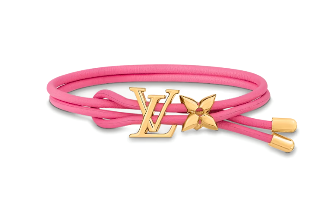 (Women) LOUIS VUITTON LV Bloom  Bracelet Pink. M0975Z