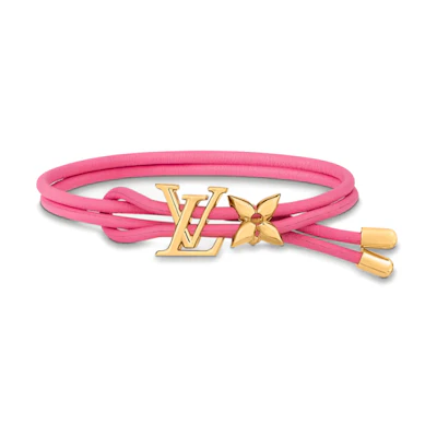 (Women) LOUIS VUITTON LV Bloom Bracelet Pink. M0975Z