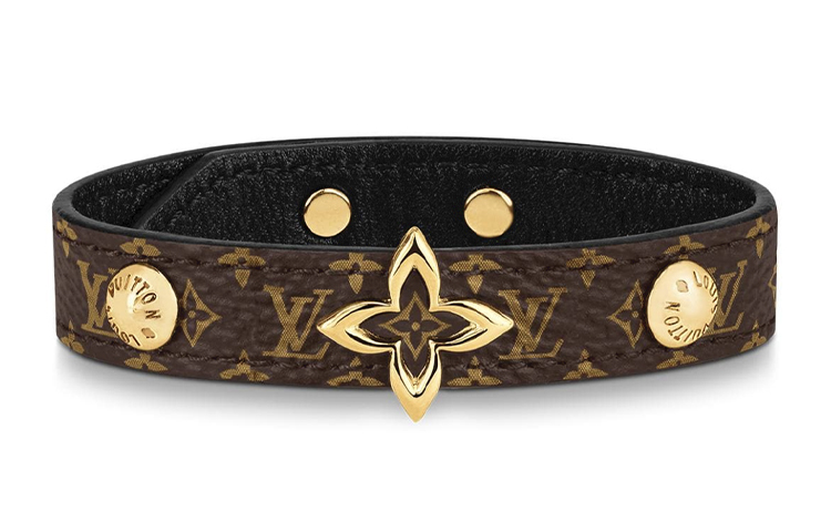 (Women) LOUIS VUITTON LV Blooming Canvas Bracelet M6534