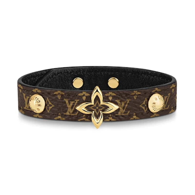 (Women) LOUIS VUITTON LV Blooming Canvas Bracelet M6534
