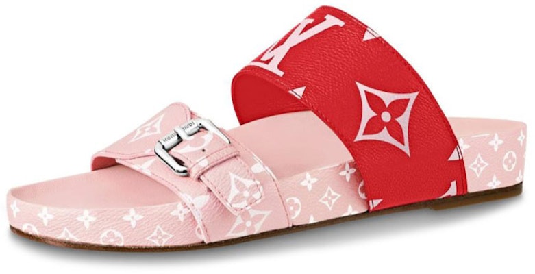 (Women) Louis Vuitton LV Bom Dia 'Pink Red' 1A57KG Buy (Women) Louis Vuitton LV Bom Dia 'Pink Red' 1A57KG