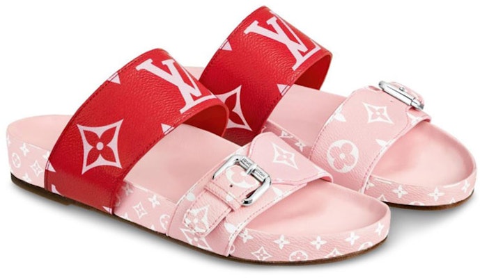 (Women) Louis Vuitton LV Bom Dia 'Pink Red' 1A57KG Lookbook (Women) Louis Vuitton LV Bom Dia 'Pink Red' 1A57KG