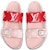(W) Louis Vuitton LV Bom Dia 'Pink Red' Wanita Merah Jambu Merah 1A57KG