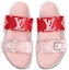 Shop (W) Louis Vuitton LV Bom Dia 'Pink Red' Wanita Merah Jambu Merah 1A57KG