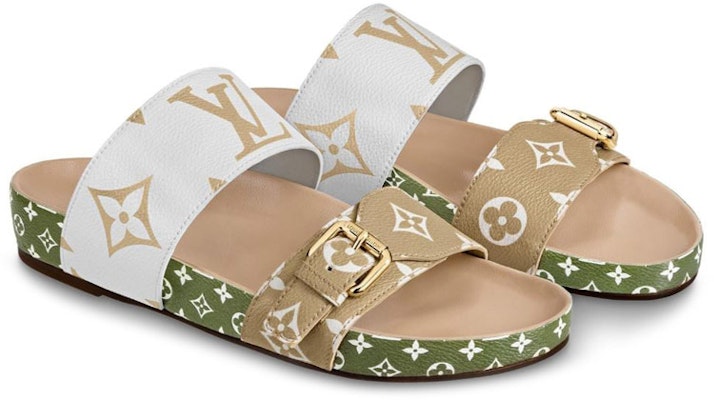 (Women) Louis Vuitton LV Bom Dia 'White Green' 1A57K1 Lookbook (Women) Louis Vuitton LV Bom Dia 'White Green' 1A57K1