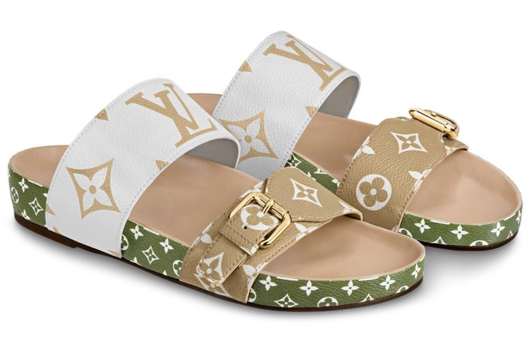 Lookbook (W) Louis Vuitton LV Bom Dia 'Putih Hijau' 1A57K1