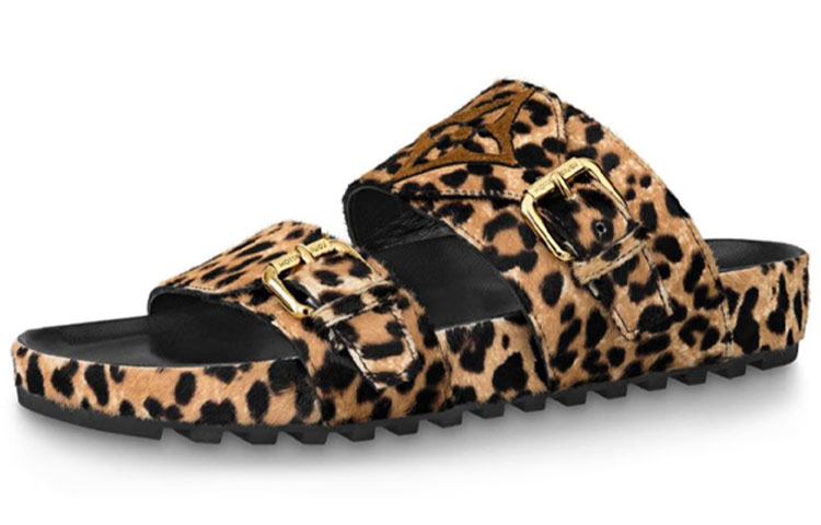 (Women) Louis Vuitton LV Bom Dia Sandals 'Brown' 1A5N21