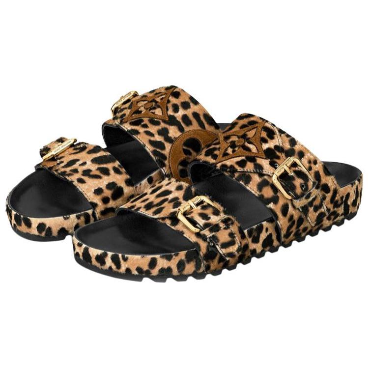 Lookbook (W) Sandal Louis Vuitton LV Bom Dia 'Coklat' 1A5N21