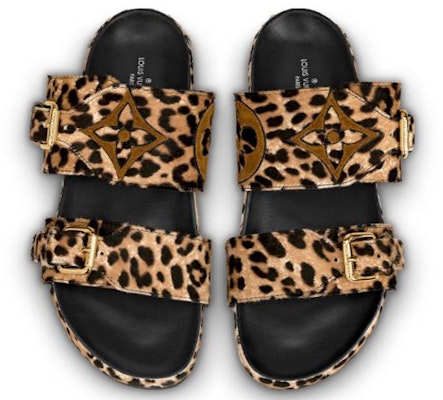 (Women) Louis Vuitton LV Bom Dia Sandals 'Brown' 1A5N21 Purchase (Women) Louis Vuitton LV Bom Dia Sandals 'Brown' 1A5N21