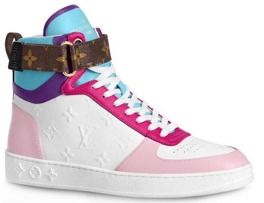 (W) 루이비통 LV 붐박스 핑크/화이트 하이탑 스니커즈 1A87QX Order (W) 루이비통 LV 붐박스 핑크/화이트 하이탑 스니커즈 1A87QX