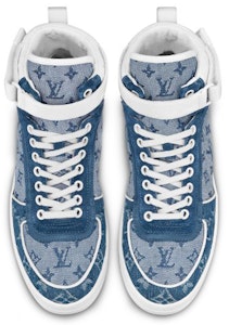 (W) 루이비통 모노그램 부츠 스니커즈 데님 블루 1A8E3C Shop (W) 루이비통 모노그램 부츠 스니커즈 데님 블루 1A8E3C