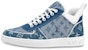(W) Louis Vuitton LV Boombox Monogram Kasut Denim-Biru 1A8E3S