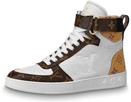 (Women) Louis Vuitton LV Boombox Sports Boots White/Brown 1A7RMY (Women) Louis Vuitton LV Boombox Sports Boots White/Brown 1A7RMY