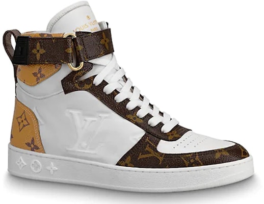 (W) Louis Vuitton LV Boombox Kasut Sukan Putih/Coklat 1A7RMY Order (W) Louis Vuitton LV Boombox Kasut Sukan Putih/Coklat 1A7RMY
