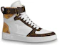 Order (W) Louis Vuitton LV Boombox Stivali Sportivi Bianco/Marrone 1A7RMY