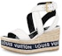 Buy (W) Sandal Wedges Louis Vuitton LV Boundary 'Putih' 1A64GK