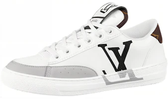 (Women) Louis Vuitton LV Charlie Sneakers 'White Grey Black' 1A9RWM (Women) Louis Vuitton LV Charlie Sneakers 'White Grey Black' 1A9RWM