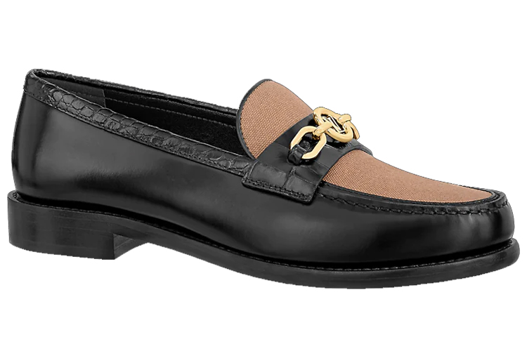 (W) LV LV Chess Loafers 'Black Brown' 圖 2