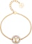 Order (Women) LOUIS VUITTON LV Circle Metal Bracelet for Women M00758