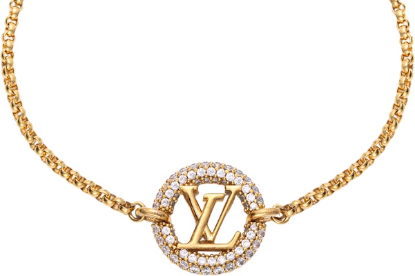 (Women) LOUIS VUITTON LV Circle Metal Bracelet for Women M00758 Shop (Women) LOUIS VUITTON LV Circle Metal Bracelet for Women M00758