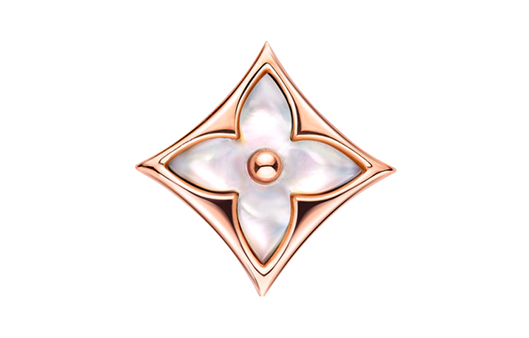 (Women) Louis Vuitton LV Color Blossom 18K Rose Gold Stud Earrings for Women - Rose Gold Q96426 圖 2
