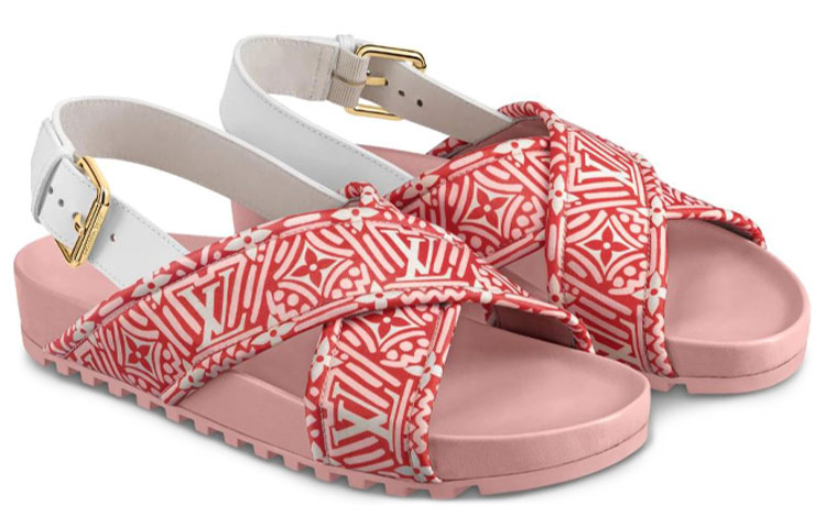 Lookbook (W) Louis Vuitton LV Crafty Bom Dia 'Pink Merah Putih' 1A85DV