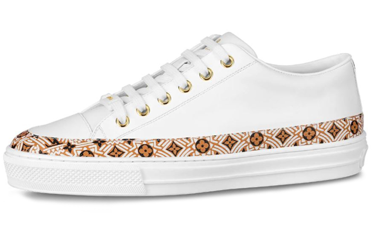 (Women) Louis Vuitton LV Crafty Stellar CalfskinSports Shoes White/Brown 1A85ES