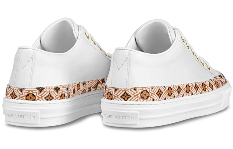 Lookbook (W) 루이비통 크래프티 스텔라 스니커즈 (화이트/브라운) 1A85ES