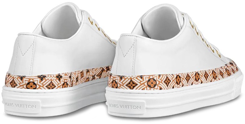 (Women) Louis Vuitton LV Crafty Stellar CalfskinSports Shoes White/Brown 1A85ES Lookbook (Women) Louis Vuitton LV Crafty Stellar CalfskinSports Shoes White/Brown 1A85ES