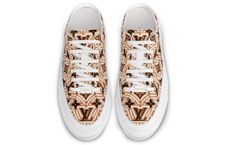 Shop (W) ルイ・ヴィトン LVクラフティ ステラーミュール (茶/黒/白) 1A85N8