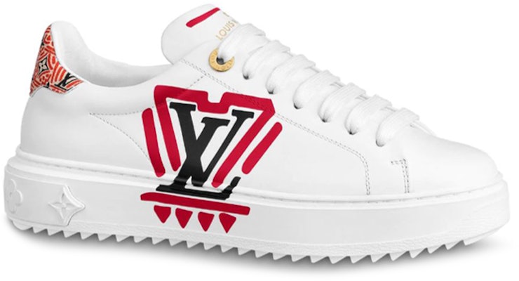 (W) Louis Vuitton LV Crafty Time Out Kasut Sukan Putih 1A85O3 Order (W) Louis Vuitton LV Crafty Time Out Kasut Sukan Putih 1A85O3