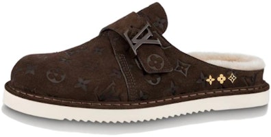 (Women) Louis Vuitton LV Easy Mules 'Brown Monogram' 1AAQVE (Women) Louis Vuitton LV Easy Mules 'Brown Monogram' 1AAQVE