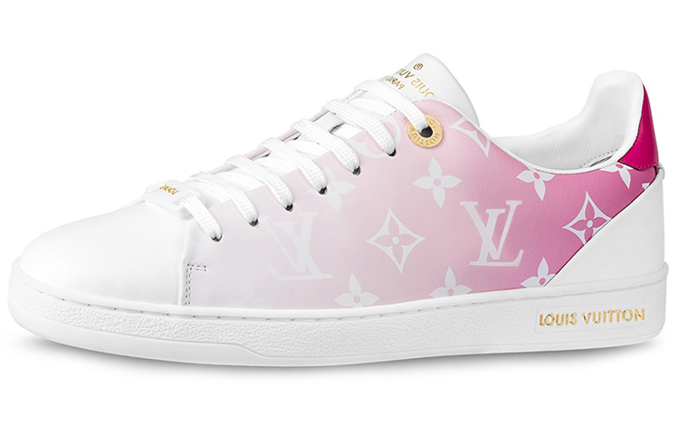 (Women) Louis Vuitton LV Frontrow Sneakers Pink/Red 1A87CA