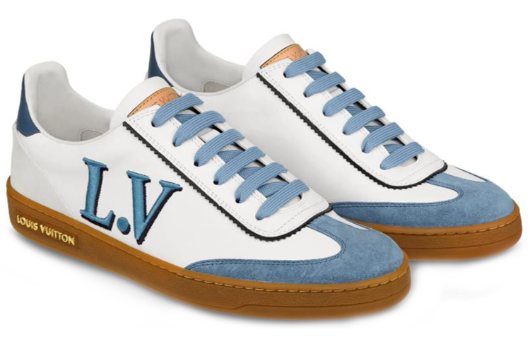 (W) LV LV Frontrow Sports Shoes 'Blue White' 圖 3