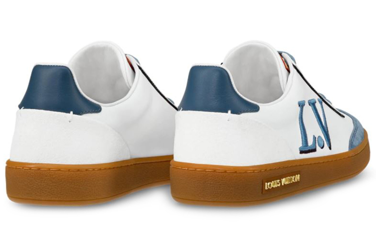 (W) LV LV Frontrow Sports Shoes 'Blue White' 圖 4