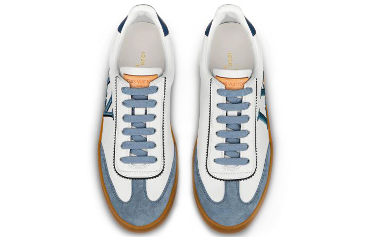 (W) LV LV Frontrow Sports Shoes 'Blue White' 圖 5