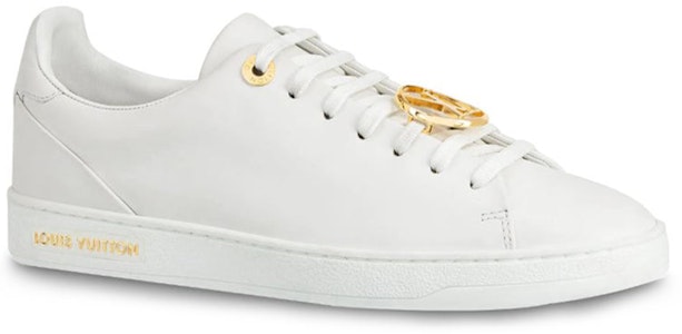 (W) ルイ・ヴィトン LV フロントロー スニーカー (白/黄) 1A2XOK Order (W) ルイ・ヴィトン LV フロントロー スニーカー (白/黄) 1A2XOK