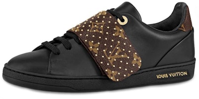 (Women) Louis Vuitton LV Frontrow Sports Shoes Black/Brown 1A4G26 (Women) Louis Vuitton LV Frontrow Sports Shoes Black/Brown 1A4G26