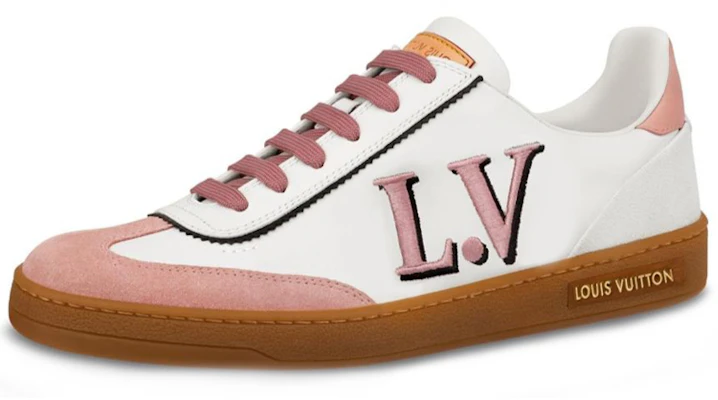 LOUIS VUITTON Frontrow 低幫 時尚板鞋 女款 粉白 Buy LOUIS VUITTON Frontrow 低幫 時尚板鞋 女款 粉白