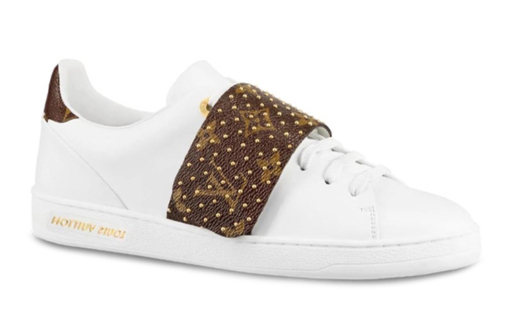 Order (W) Louis Vuitton LV Frontrow Sneakers Wit/Bruin 1A4G1R