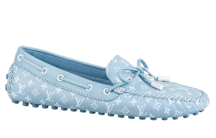 Order (W) Louis Vuitton LV Gloria Mocassins ''Monogram Bleu'' 1A9S8W